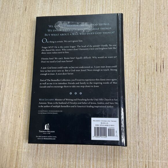 Next Door Savior by Max Lucado 2003 Hardcover Book - Picture 2 of 5